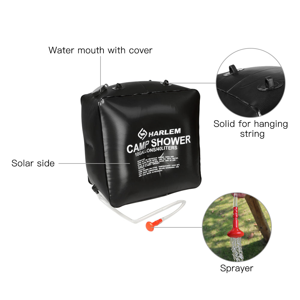 Adventure Solar Shower – Portable Outdoor Hot Water